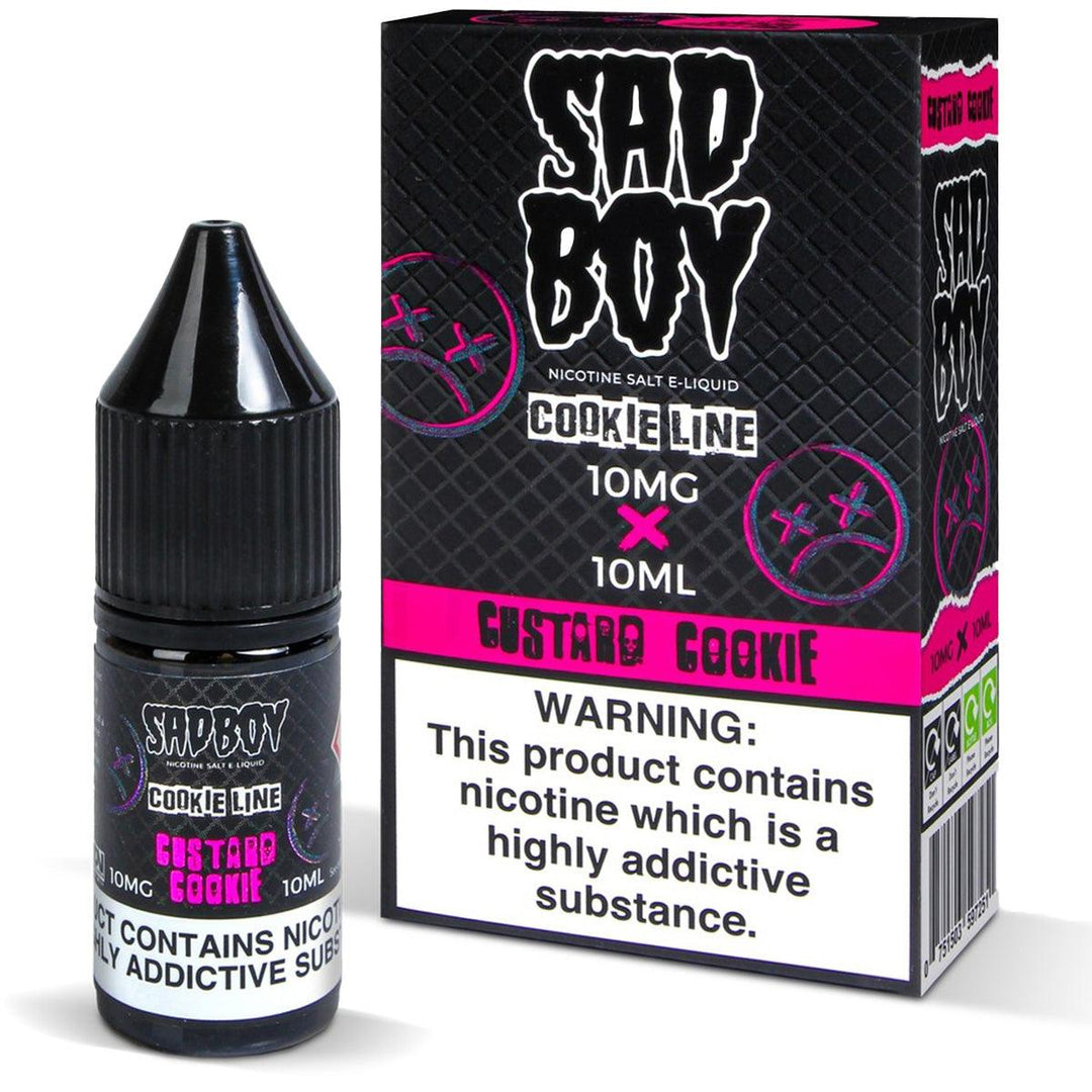 Sadboy Custard Cookie Nic Salt Vape Juice - Vapours Deal Ltd