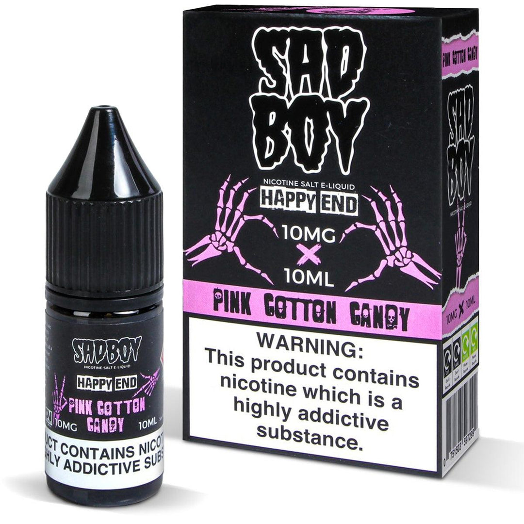 Sadboy Pink Cotton Candy Nic Salt Vape Juice - Vapours Deal Ltd