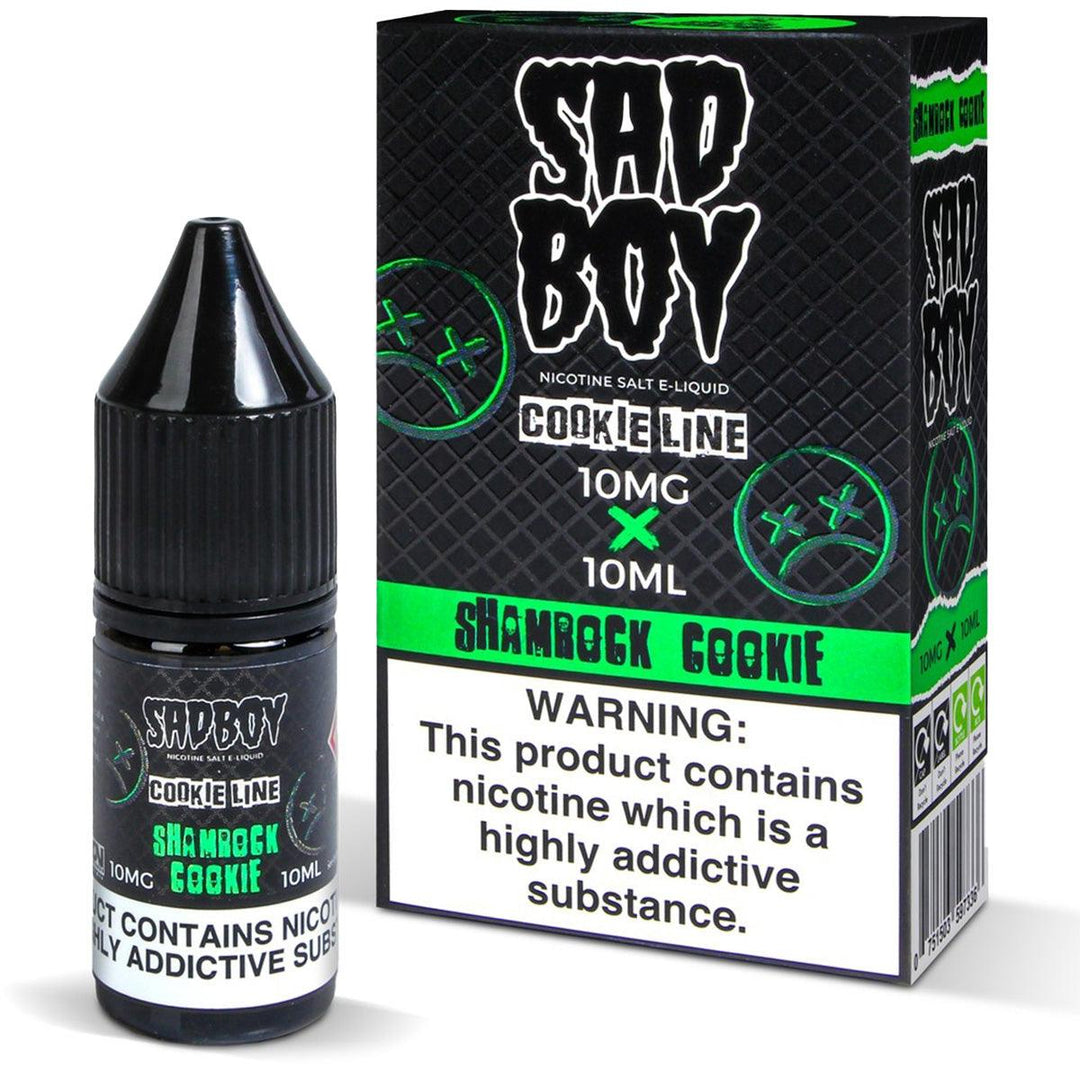 Sadboy Shamrock Cookie Nic Salt Vape Juice - Vapours Deal Ltd