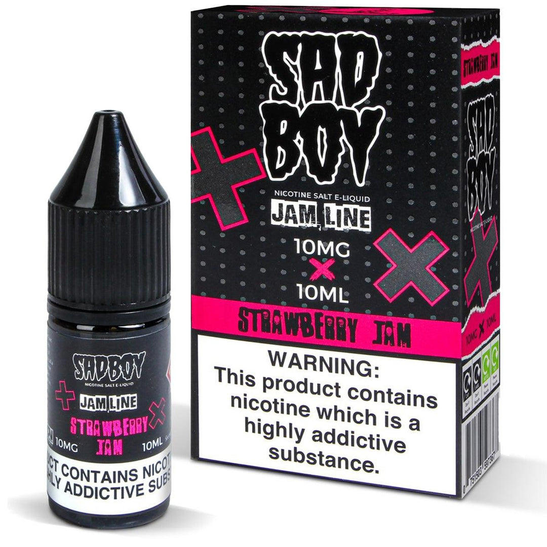 Sadboy Strawberry Jam Nic Salt Vape Juice - Vapours Deal Ltd