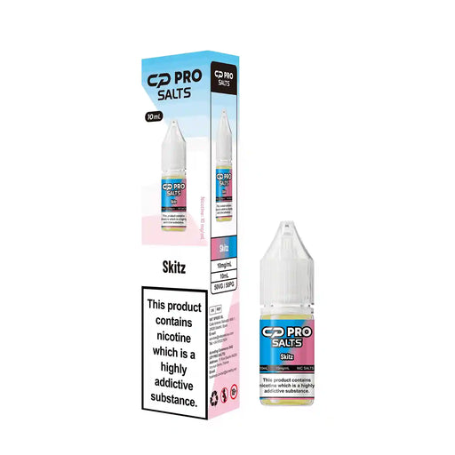 10ml Skitz Nic Salt E-Liquid By Crystal Pro CP