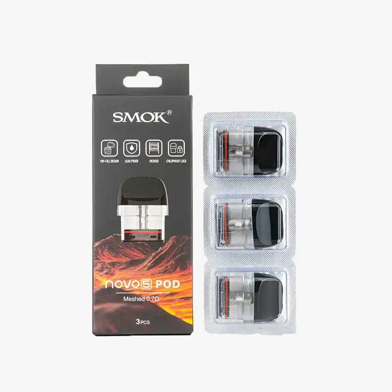 Smok Novo 5 Replacement Pods Pack of 3