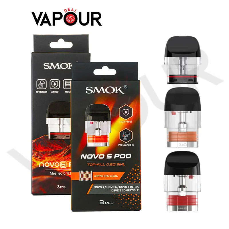 Smok Novo 5 Replacement Pods