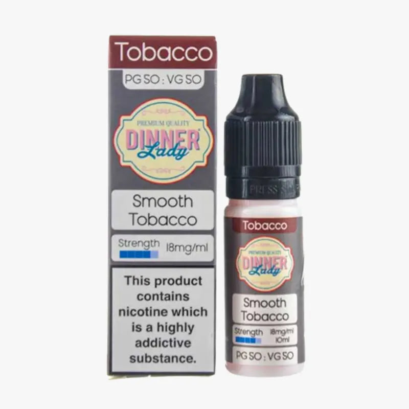 Smooth Tobacco 50/50 E-Liquid by Dinner Lady