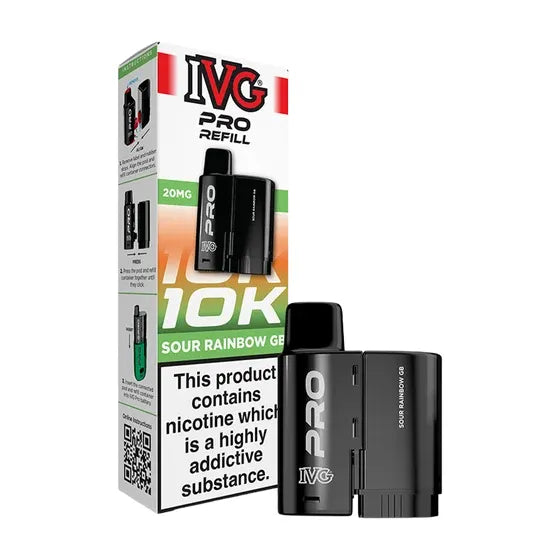 Sour Rainbow GB IVG Pro Refill Pods
