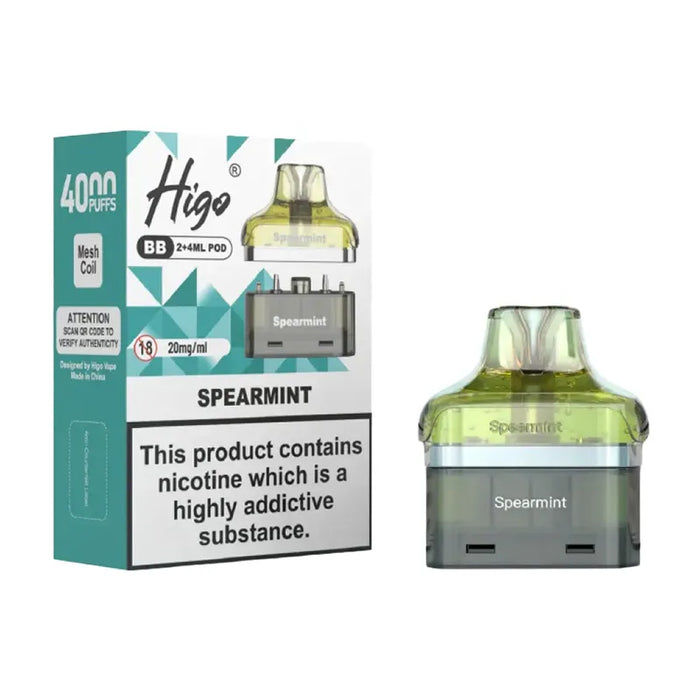 Spearmint Higo BB 4000 Pods
