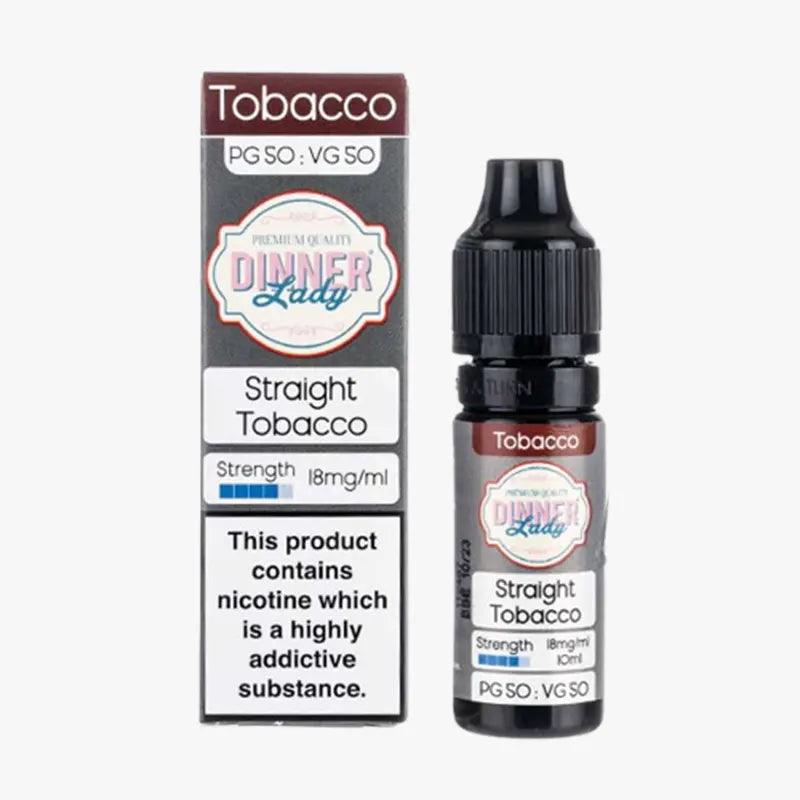 Straight Tobacco E Liquid by Dinner Lady - Vapours Deal Ltd