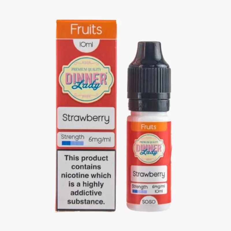 Strawberry 50/50 E-Liquid by Dinner Lady - Vapours Deal Ltd
