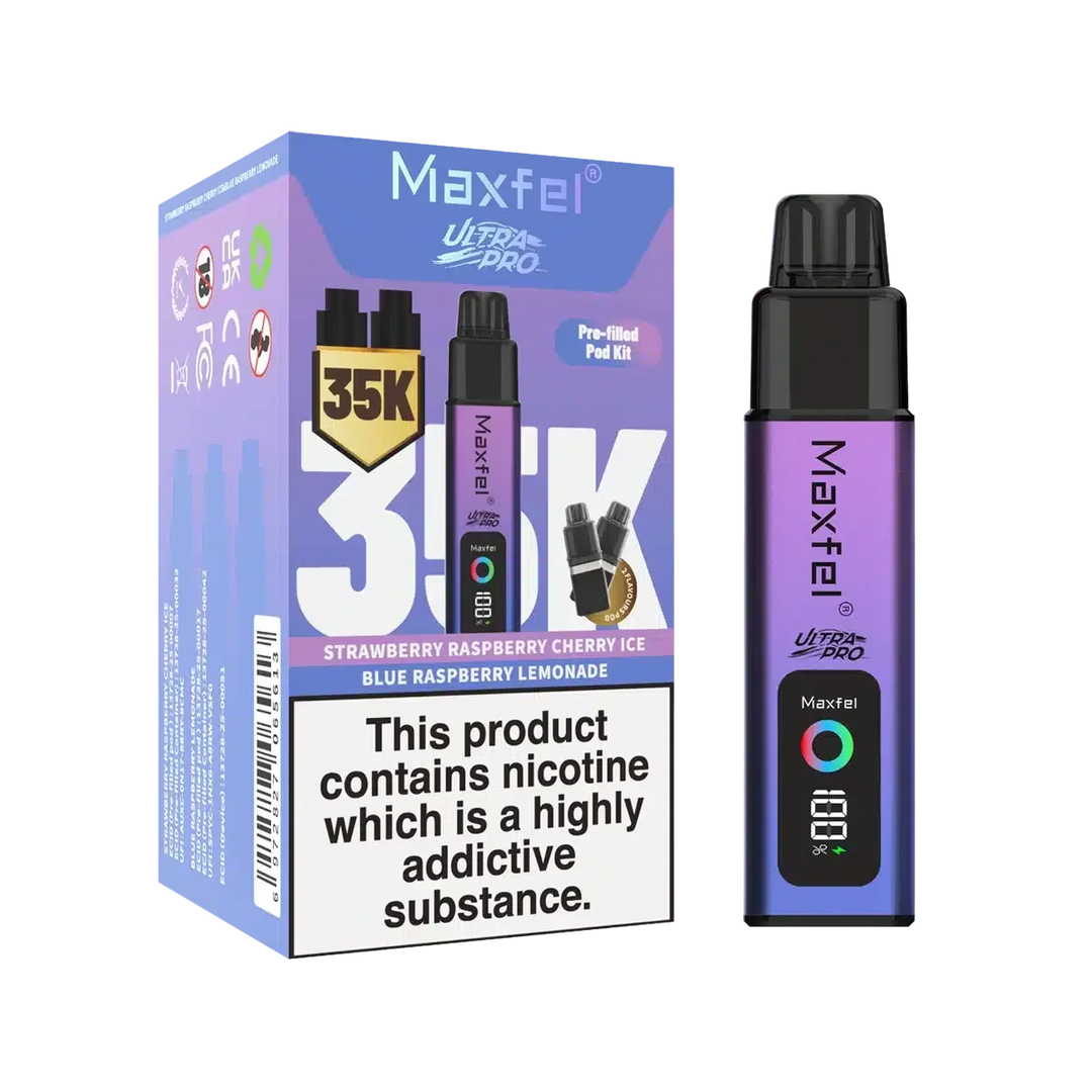 Maxfel Ultra Pro 35K Prefilled Pod Vape Kit - Vapour deal Ltd