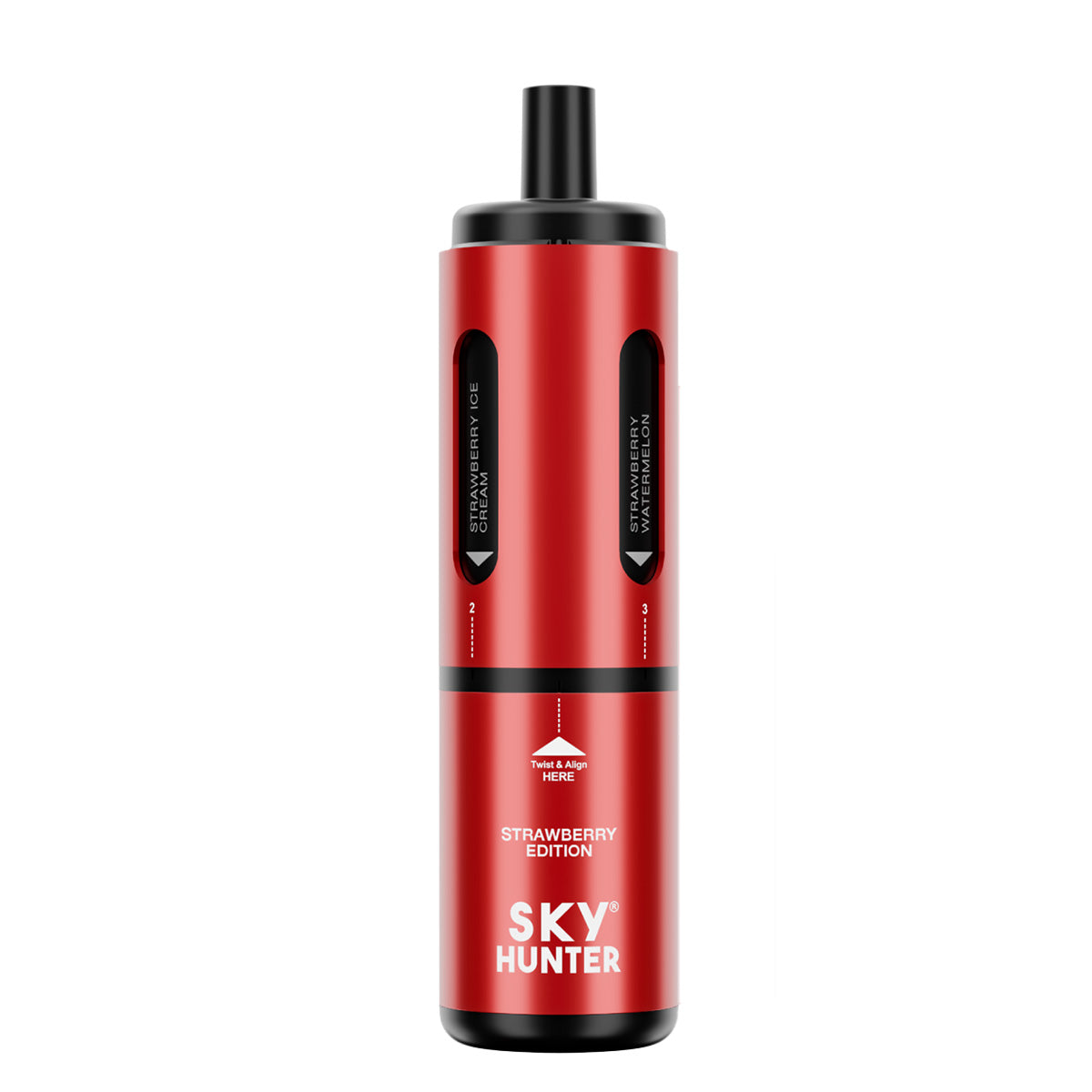 Strawberry Edition Sky Hunter Twist Slim 2600 Disposable Vape