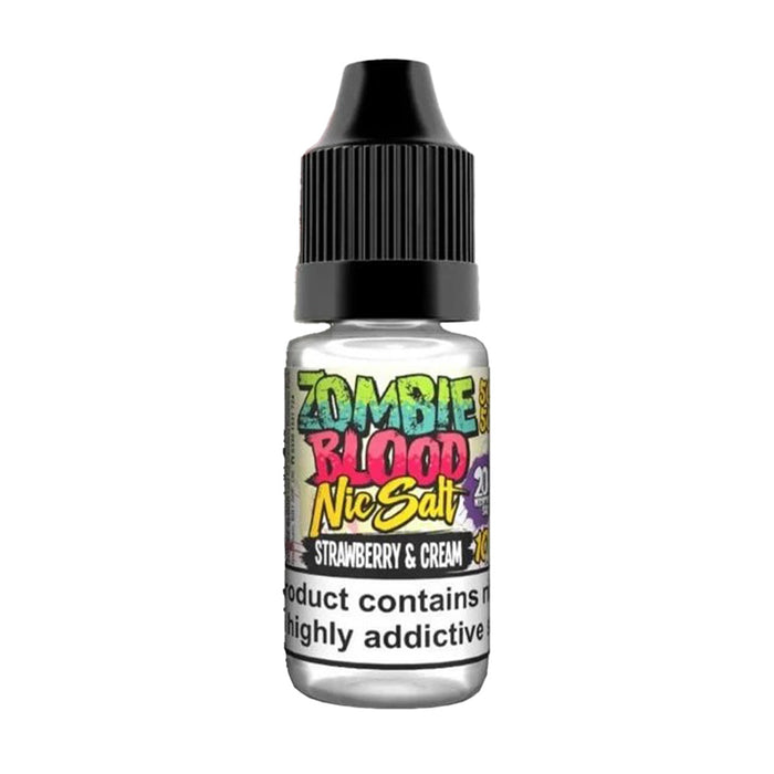 Zombie Blood Strawberry & Cream Nic Salt Vape Juice