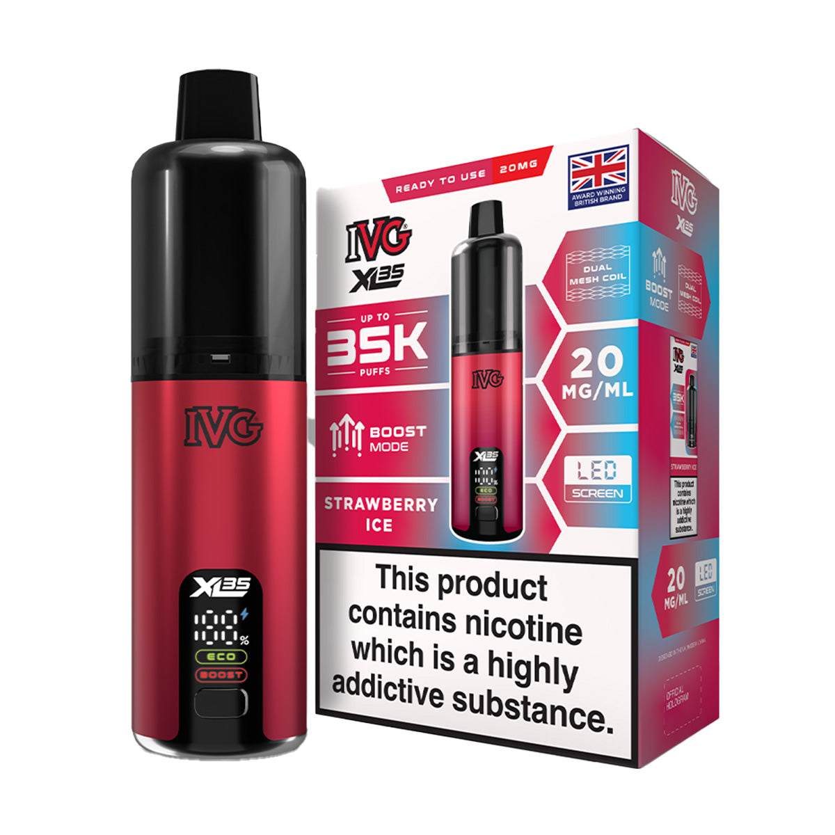 IVG XL 35K Puffs Prefilled Pod Kit