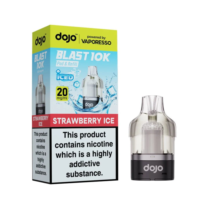 Strawberry Ice Vaporesso Dojo Blast 10K refill