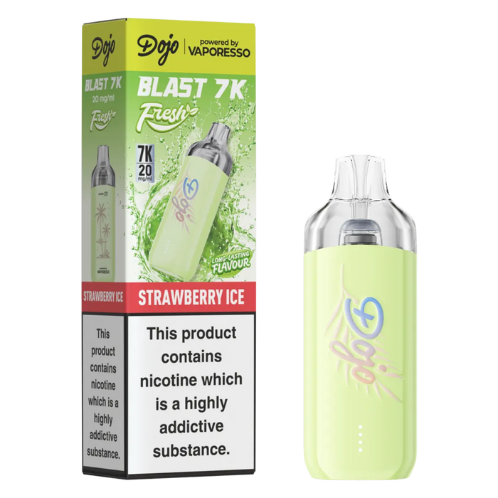 Strawberry Ice Vaporesso Dojo Blast 7K Fresh Pod Kit
