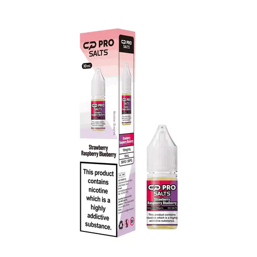 10ml Strawberry Raspberry Blueberry Nic Salt E-Liquid By Crystal Pro CP