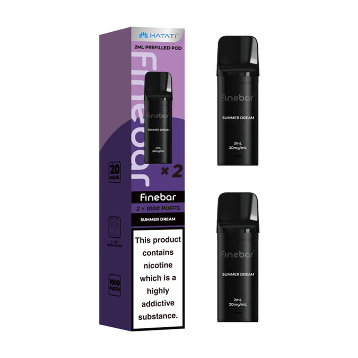 Summer Dream Hayati Finebar 1000 Prefilled Pod