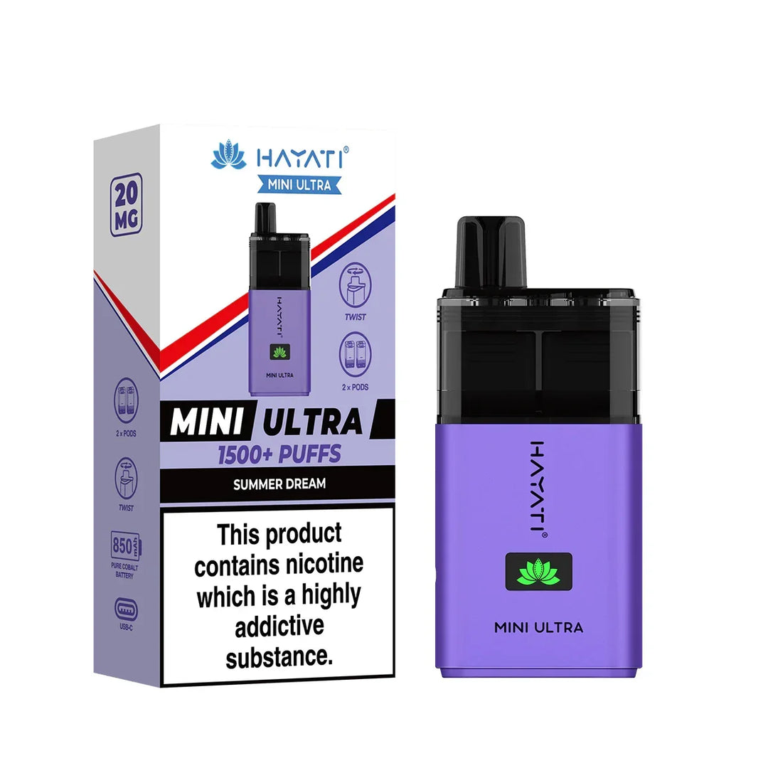 Hayati Mini Ultra 1500 Summer Dream Disposable Vape