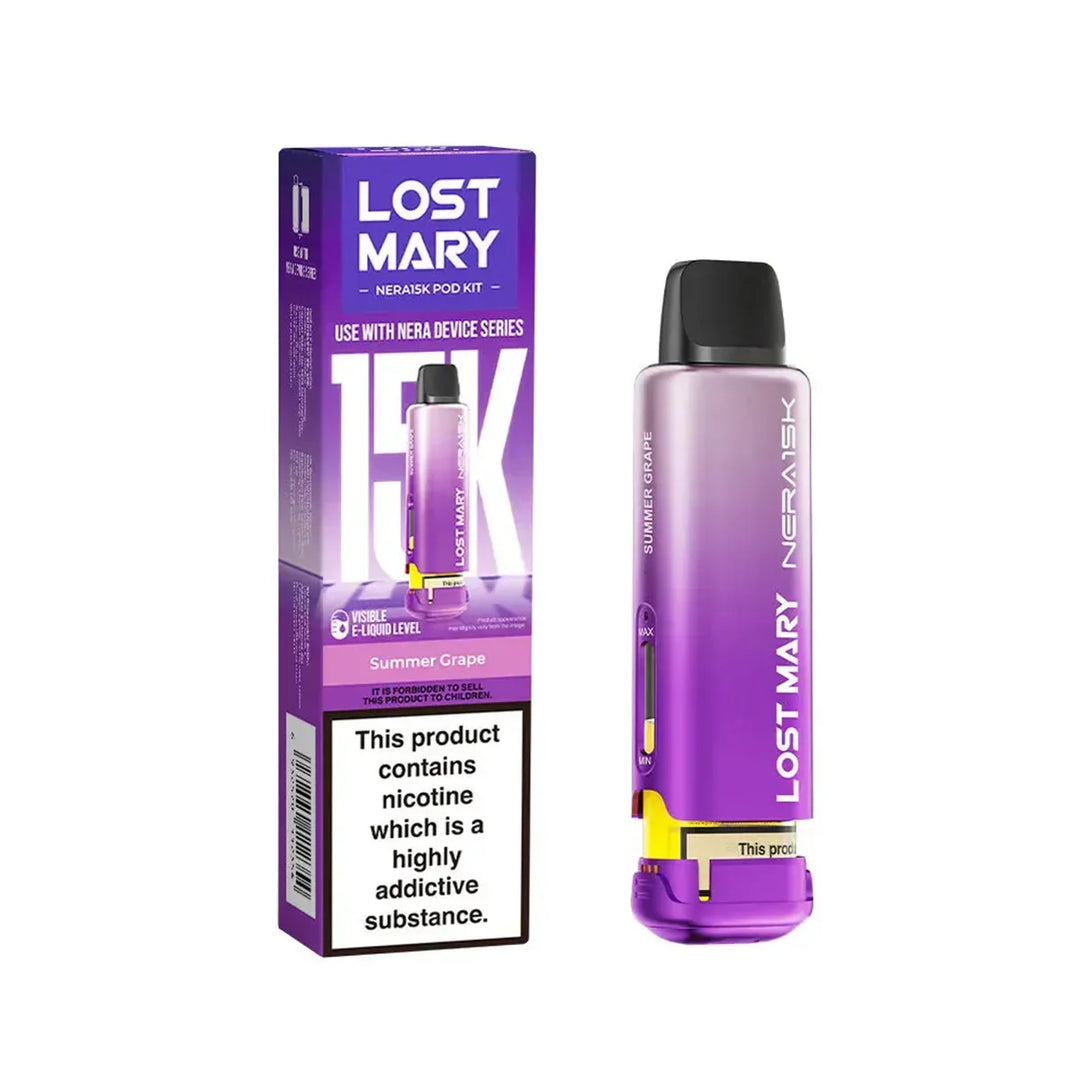 Summer Grape Lost Mary Nera Fullview refill pods