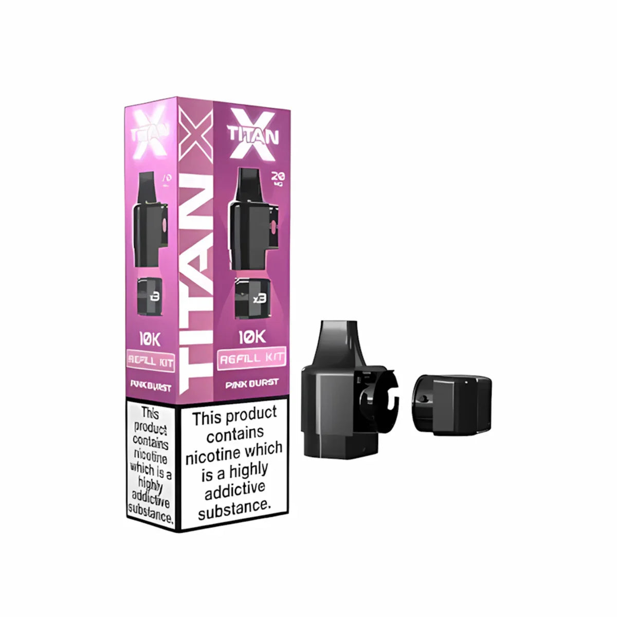 titan vape pods uk Titan X Refill Packs