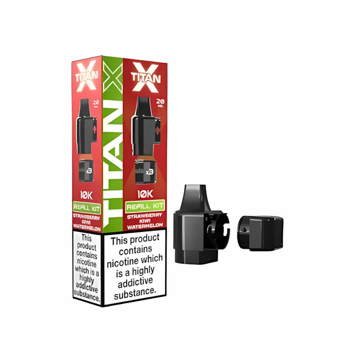 Titan X Prefilled Pod and Refill Containers