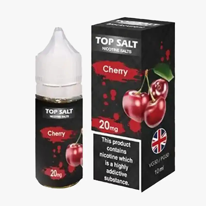 Top Salt 10ml Premium Nic Salt E Liquid Cherry