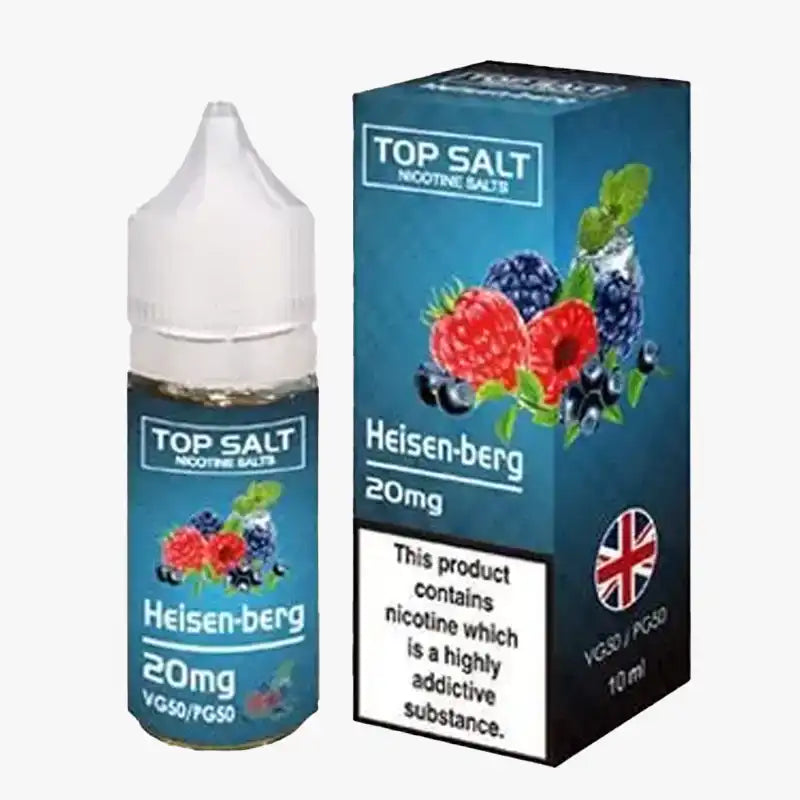 Top Salt 10ml Premium Nic Salt E Liquid Heisen Berg