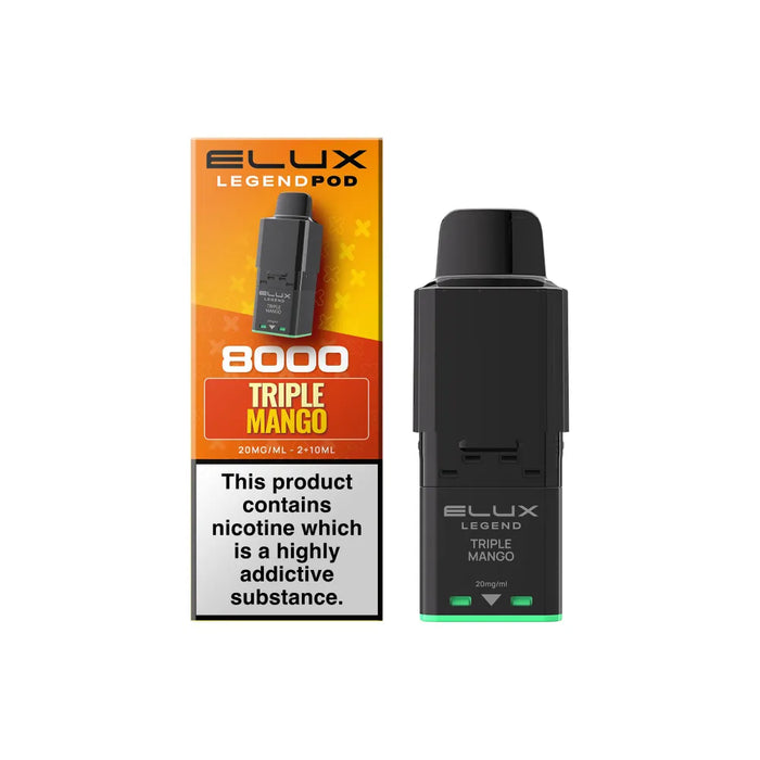 Tripple Mango Elux Legend 8000 Refill Pods