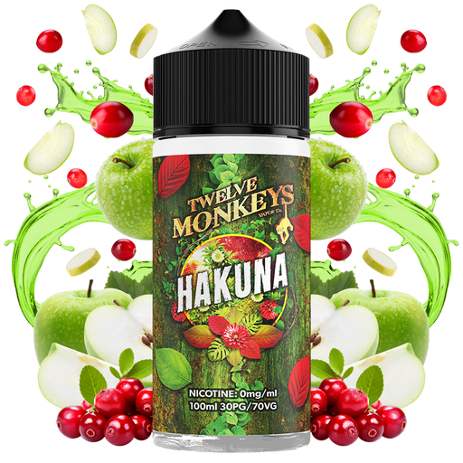 Twelve Monkeys Hakuna 100ml E-Liquid Shortfill