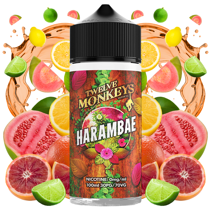 Twelve Monkeys Harambae 100ml E-Liquid Shortfill