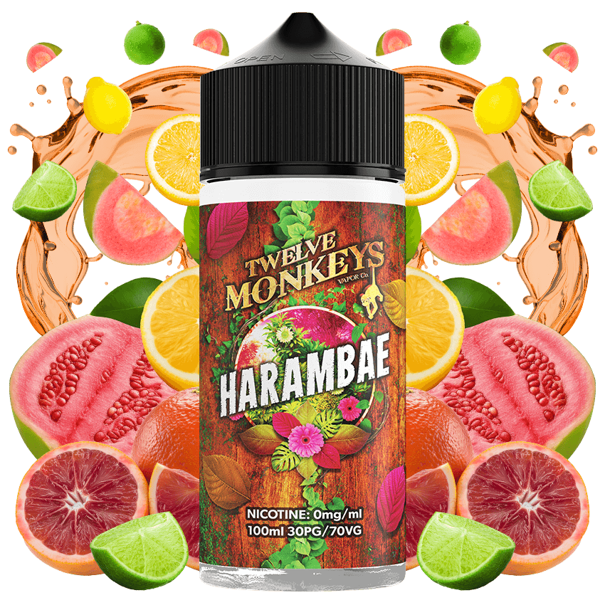 Twelve Monkeys Harambae 100ml E-Liquid Shortfill - Vapours Deal Ltd