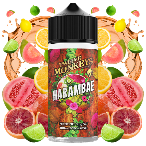 Twelve Monkeys Harambae 100ml E-Liquid Shortfill