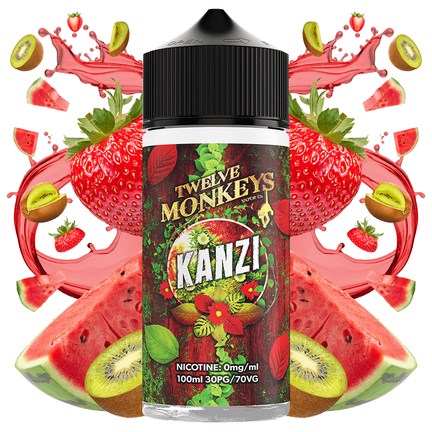 Twelve Monkeys Kanzi 100ml E-Liquid Shortfill - Vapours Deal Ltd