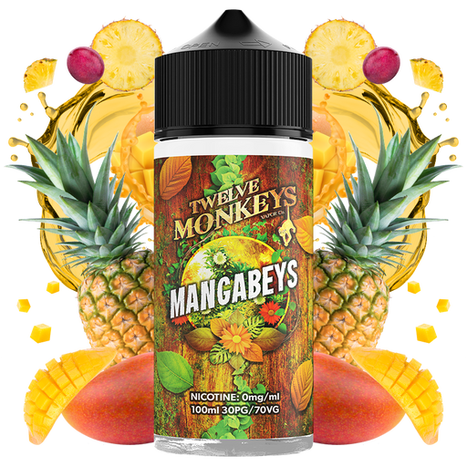 Twelve Monkeys Mangabeys 100ml E-Liquid Shortfill
