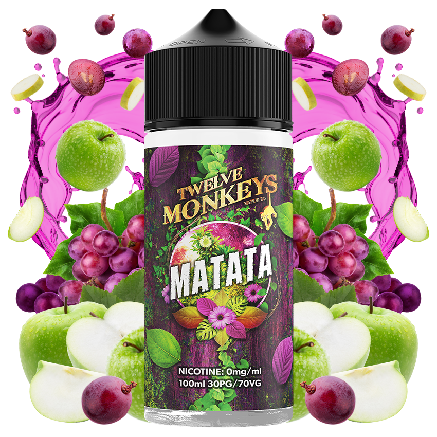 Twelve Monkeys Matata 100ml E-Liquid Shortfill