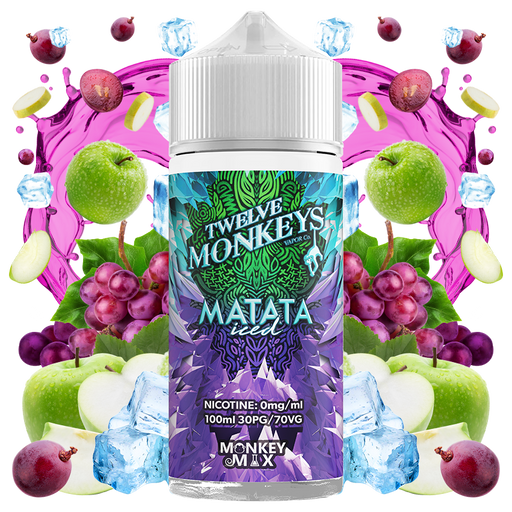 Twelve Monkeys Ice Age Matata Iced 100ml E-Liquid Shortfill