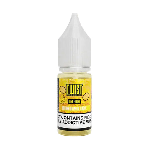 Twist Banana Oatmeal Cookie Saltnic vape Juice