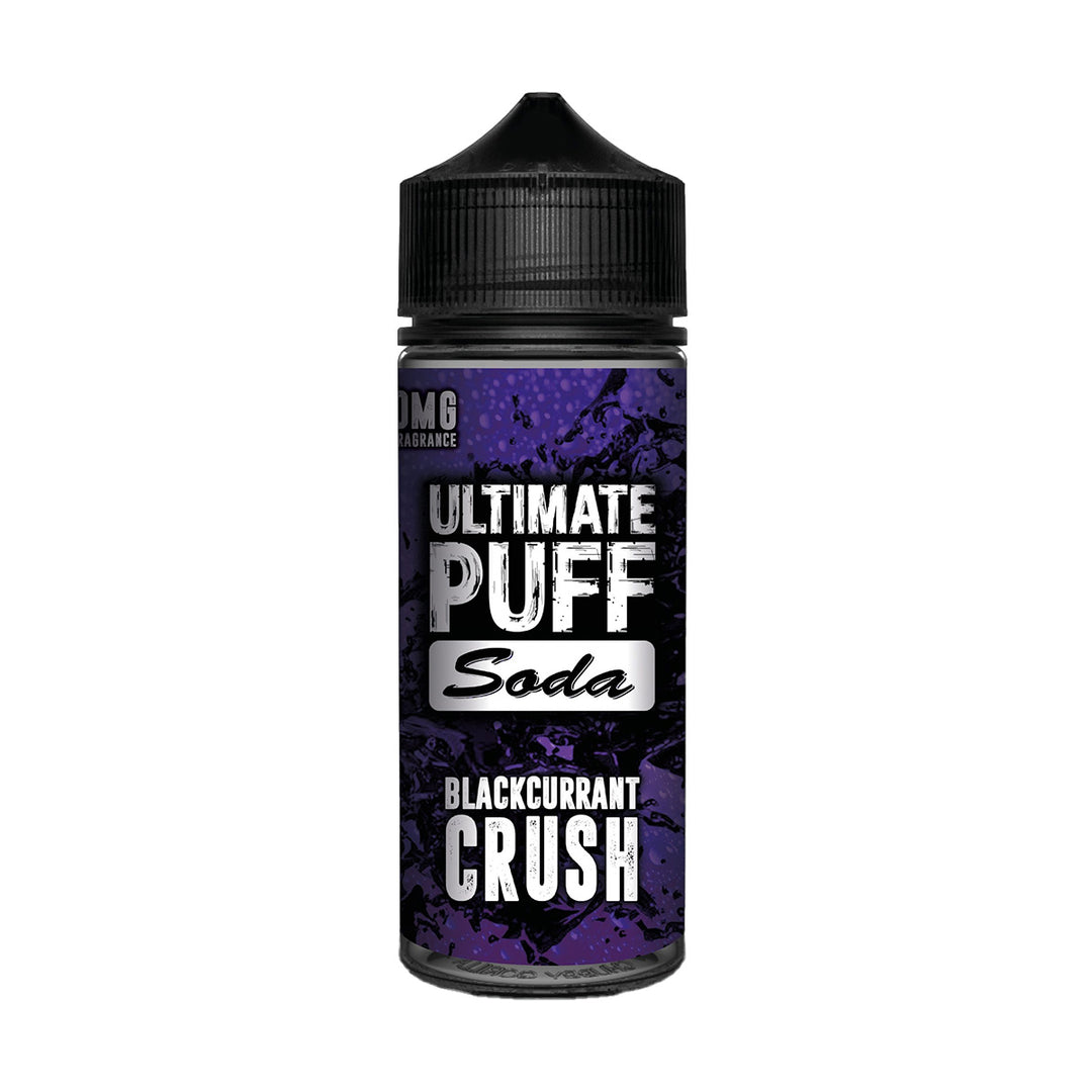 Ultimate Puff Soda Blackcurrant Crush 100ml Shortfill E-Liquid