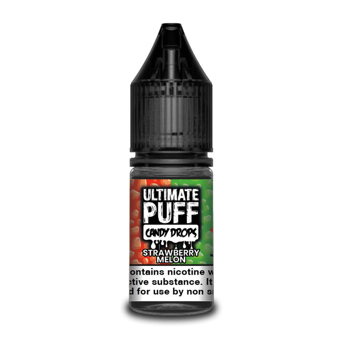 Ultimate Puff Candy Drops Strawberry Melon 10ml Vape Juice
