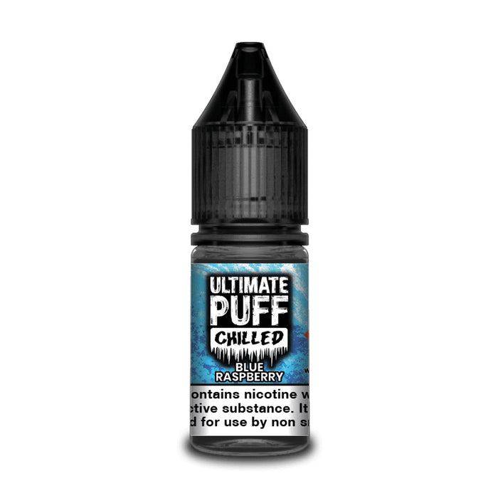 Ultimate Puff Chilled Blue Raspberry 10ml Vape Juice