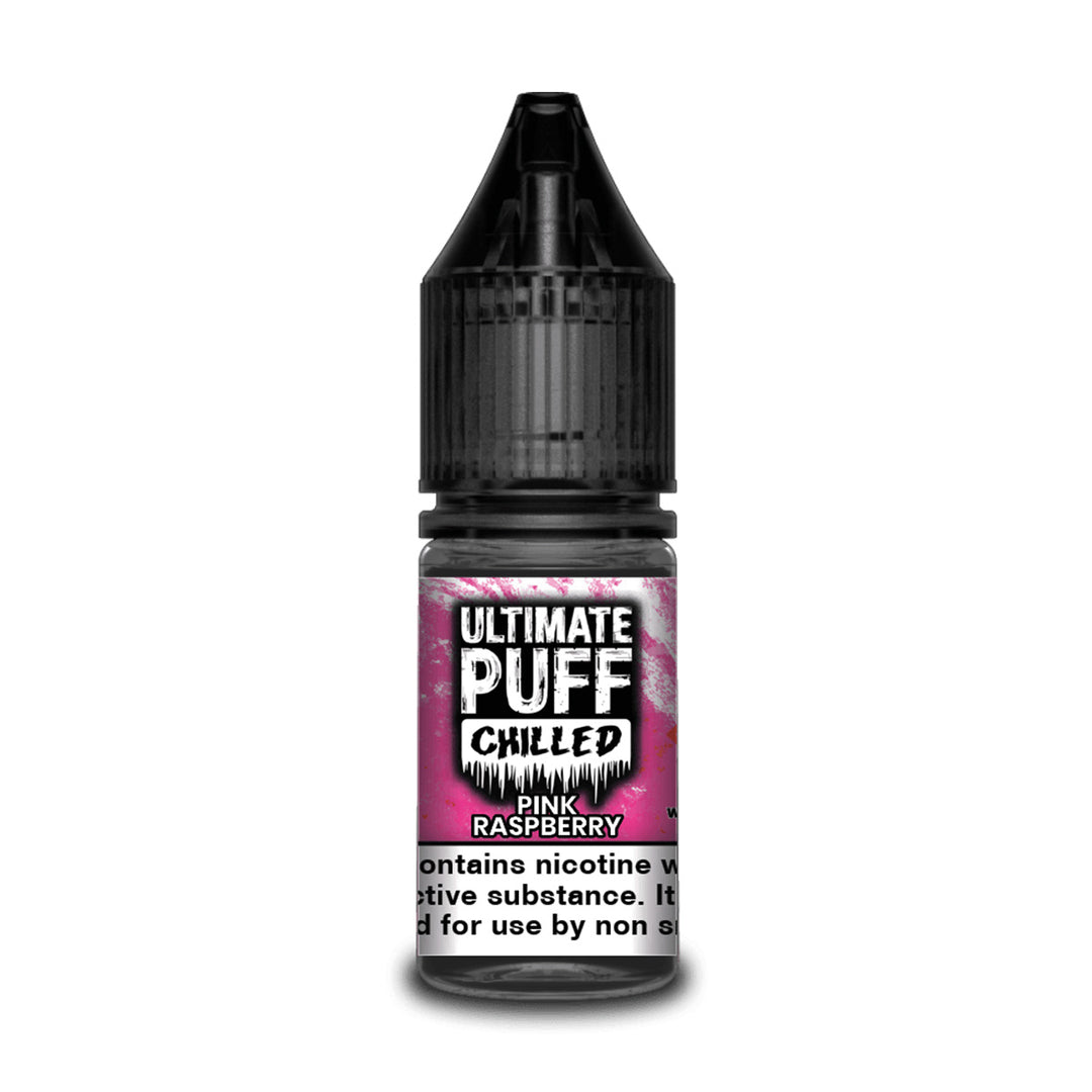 Ultimate Puff Chilled Pink Raspberry 10ml Vape Juice