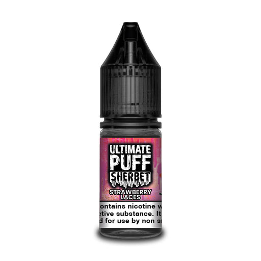 Ultimate Puff Sherbet Strawberry Laces 10ml Vape Juice