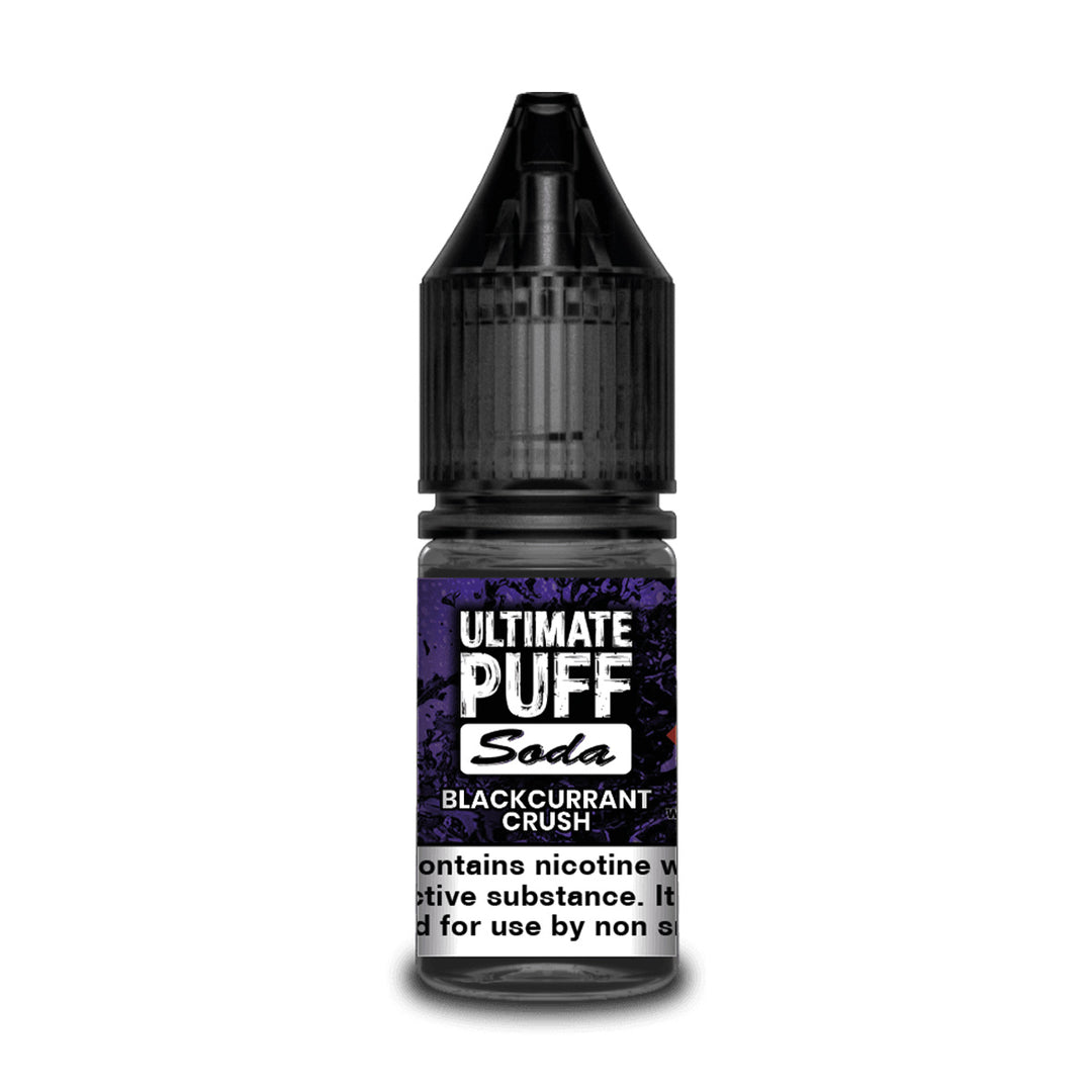 Ultimate Puff Soda Blackcurrant Crush 10ml Vape Juice