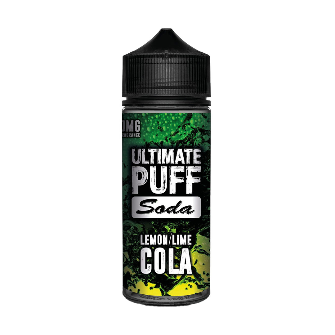 Ultimate Puff Soda Lemon Lime Cola 100ml Shortfill E-Liquid