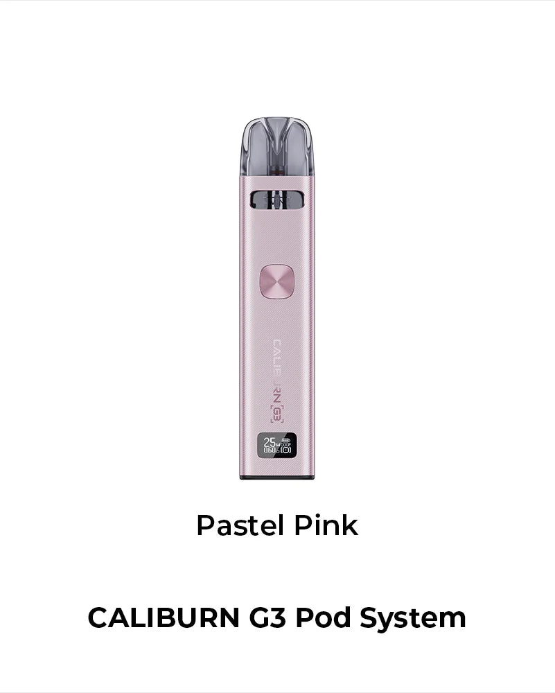 Uwell Caliburn G3 Pod Kit Pastel Pink