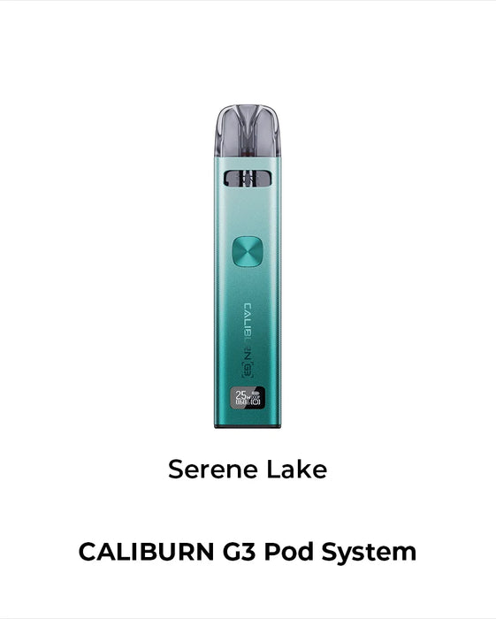 Uwell Caliburn G3 Pod Kit Serene Lake