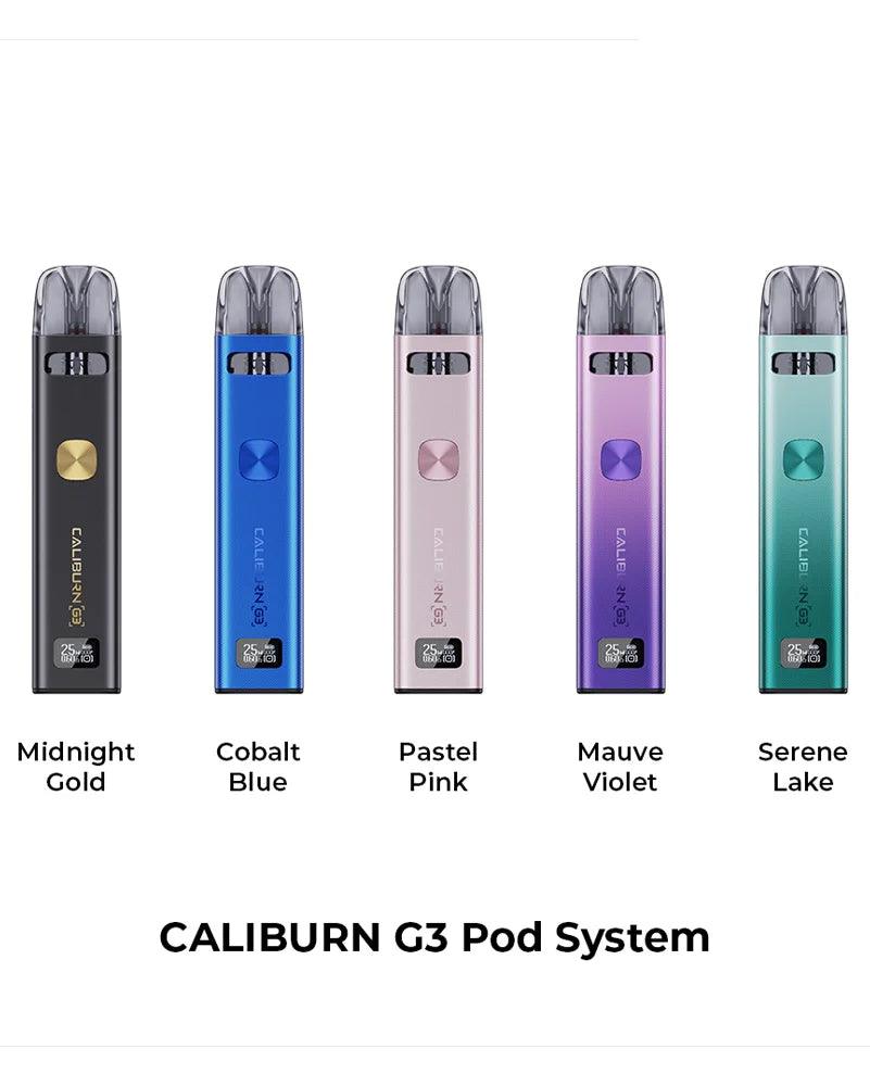Uwell Caliburn G3 Pod Kit - Vapours Deal Ltd