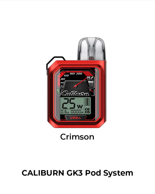 Uwell Caliburn Gk3 Pod Kit Crimson