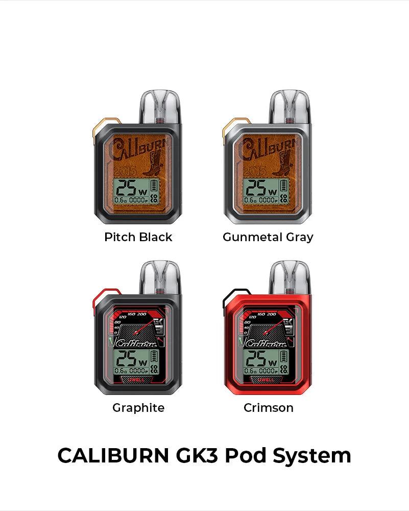 Uwell Caliburn GK3 Vape Kit - Vapours Deal Ltd