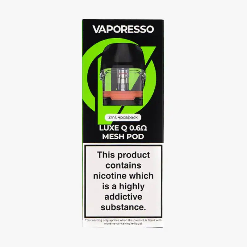 Vaporesso LUXE Q and Qs Replacement Pods 0.6 Ohms