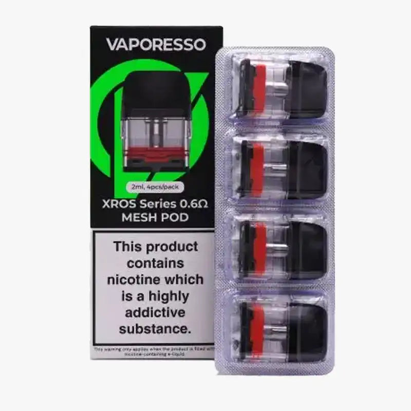 Vaporesso XROS Replacement Pods 0.6 Ohms